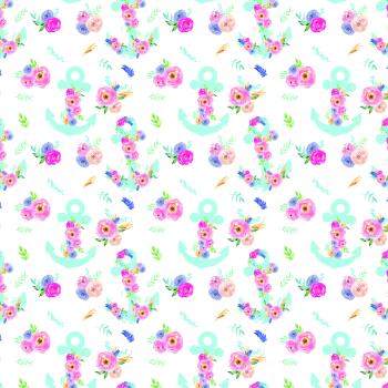 VORBESTELLUNG Bio Jersey Floral Anchors